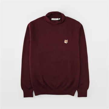 Maison Kitsune Fox Head Patch Unisex Turtleneck Knit 156352849 [P]