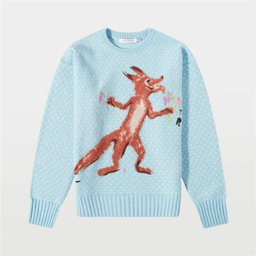 MAISON KITSUNE Oberfläche Fox Flower Unisex 156352879 [P]