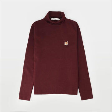 Maison Kitsune Fox Head Patch Turtleneck Knit 156352896 [P]