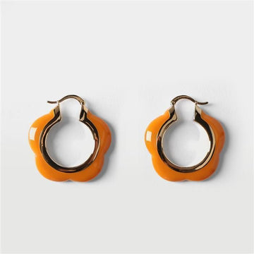 APC Rose Enamel Earrings 156353042 [P]