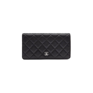 CHANEL Lange Brieftasche aus Lammleder L206960 159471708 [P]