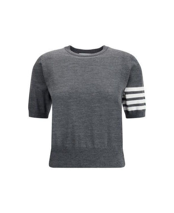 THOM BROWNE Feine Merino Wolle 4-tlg. Kurzarm-Strickpullover 156801187 [P]
