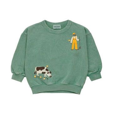 Bobo Choses Kids Green Farm Adventure Sweatshirt 155923893 [P]