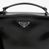 Prada Brushed Leather Shoulder Bag Black 158778115 [P]