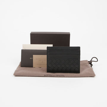 BOTTEGA VENETA Intrecciato Schwarze Kartenhalter 159022108 [P]