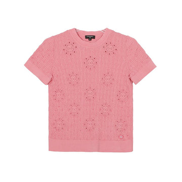 CHANEL P62875 Short Sleeve Knit Size 38 159122907 [P]