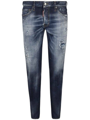 DSQUARED2 ディテールスタッズ装飾スリムジーンズ 133018288 [P]
