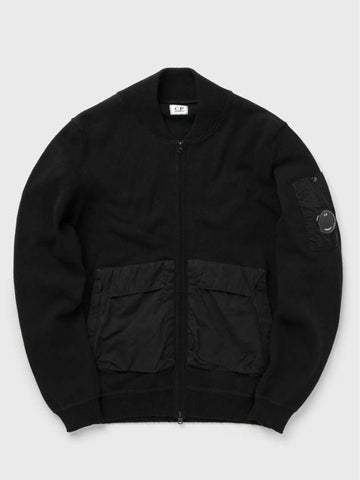 CP COMPANY Mixed Bomber Strickpullover 16CMKN046A 005367M 999 133022213 [P]