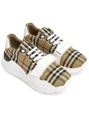 BURBERRY Vintage Check Wildleder- und Leder-Sneaker 8048577 133027348 [P]