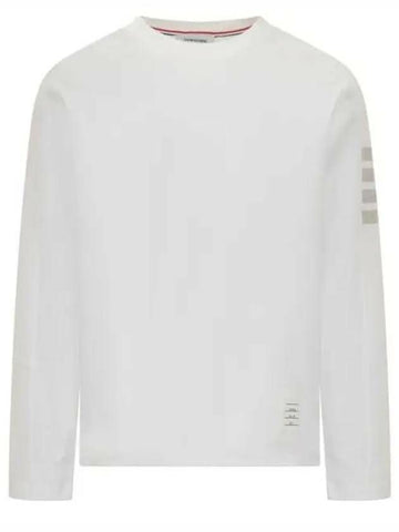 Thom Browne Cotton 4 Bar Long Sleeve T-Shirt 133044897 [P]