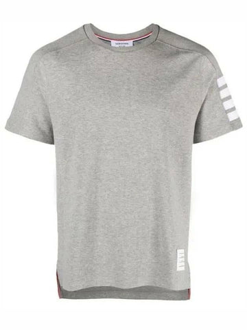 THOM BROWNE コットン 4 バー ショートスリーブ Tシャツ MJS246A 07323 055 133044920 [P]