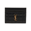 SAINT LAURENT Kartenetui Monogrammatelassé Cassandra Quilted 146829986 [P]