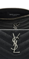 Saint Laurent Wallet Monogram Zipper Cardholder 157834101 [P]