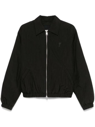AMI Gepolsterte Zip-Jacke HJK041 PA0009 001 141541360 [P]