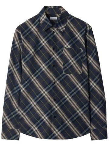 BURBERRY チェックコットンシャツ 8105201 142645709 [P]