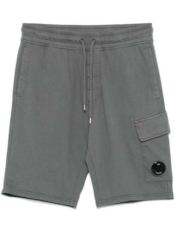 CP Company Light Fleece Cargo Lens Shorts 143277016 [P]