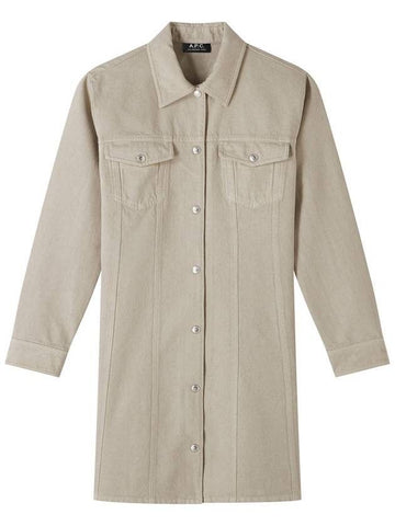 APC Alpine Denim Kleid 151054566 [P]