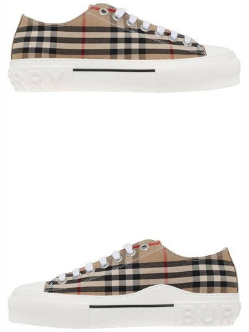 BURBERRY ヴィンテージチェックコットンスニーカー8049745 151055852 [P]