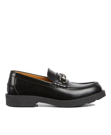 GUCCI Interlocking Pferde bei Leder Loafer 794202 0GQ00 1000 151056160 [P]