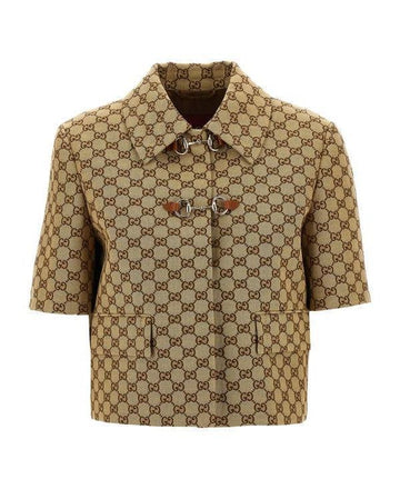 GUCCI Horsbit-Canvas-Jacke 25SS 151056913 [P]
