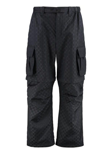 GUCCI Allover GG Jacquard Cargo-Hose 810771 ZAR4V 1000 151056921 [P]