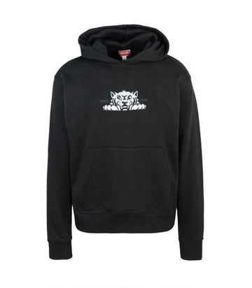 KENZO HAPPY TIGER Stickerei Baumwoll Hoodie 151059677 [P]