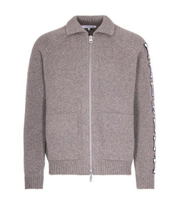 MAISON KITSUNE COLLEGE Strickjacke aus Wolle 151059743 [P]