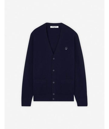 Maison Kitsune Bold Fox Head Patch Cardigan 151060383 [P]
