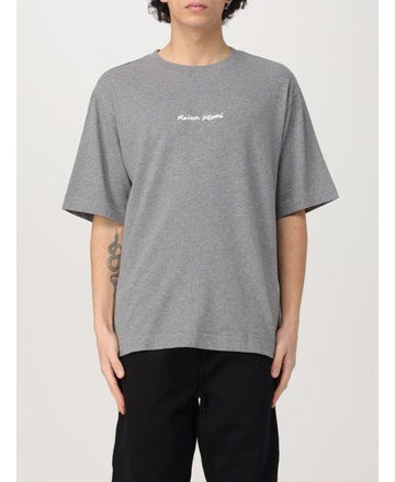 MAISON KITSUNE Handschrift Oversized T-Shirt 151060483 [P]