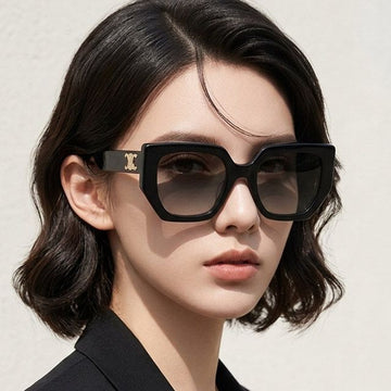 CELINE Sonnenbrille CL40239F 01F Oversize Schildpatt 156550358 [P]