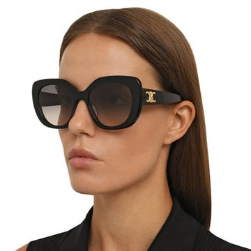 CELINE Sonnenbrille CL40226U 01F Luxus Große Hornrahmen Fashion Triumph 69254254 [P]