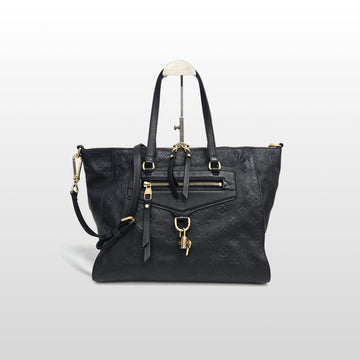 LOUIS VUITTON Lumineux PM Infini Tote Shoulder Bag Schwarz M93410 159477641 [P]