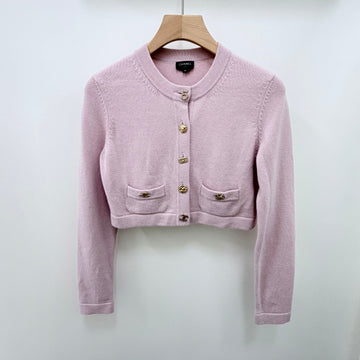 CHANEL 22B Kaschmir Cardigan Lichtrosa 159483299 [P]