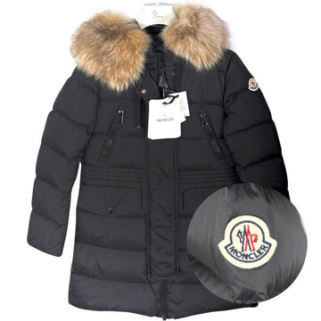 MONCLER Damen langer Kapuzen-Padding-Jacke schwarz 1C00047 C0059 99M 159489100 [P]