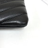 SAINT LAURENT Matelassé Clutch Medium Schwarz (559193) 159490160 [P]