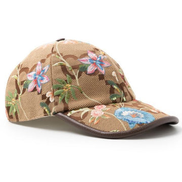 GUCCI Blumenstickerei Kappe 105351191 [P]