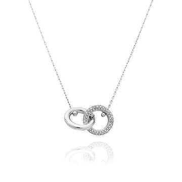 SWAROVSKI Interlocking Loop Halskette Damen 5670251 111093584 [P]