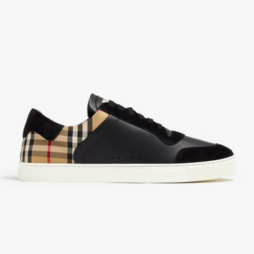 BURBERRY 26SS Leder Wildleder Karosneaker (8070818) 75908643 [P]