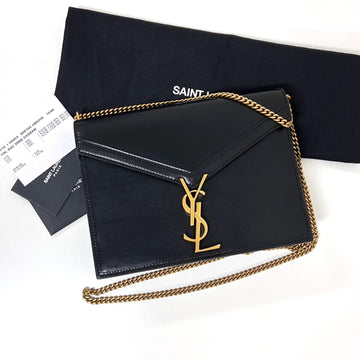 Saint Laurent Cassandra Chain Shoulder Bag Black 532750 159515122 [P]