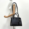 PRADA Monochrome Saffiano Tote- & Schultertasche Schwarz (1BA156) 159515268 [P]