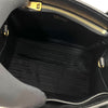 PRADA Monochrome Saffiano Tote- & Schultertasche Schwarz (1BA156) 159515268 [P]