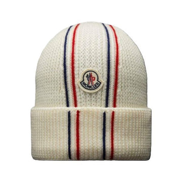 MONCLER トリコロール ウール ビーニー (3B00036 M1131 034) 75810906 [P]