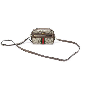 GUCCI 517350 GG Supreme Canvas WEB Ophidia Mini Crossbody Bag 159518923 [P]