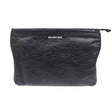 BALENCIAGA Schwarze Lammleder Explorer Clutch 535334 159518972 [P]