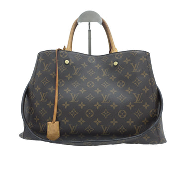 LOUIS VUITTON モンテーニュ GM トートバッグ ショルダーバッグ M41067 159520393 [P]