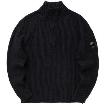 CP COMPANY Fleece Strick Halbzippullover 151530835 [P]