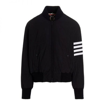 Thom Browne Oversized Padded Blouson with 4 Bar Stripe in Polyester Twill (MJD103X 07259 415) 159524021 [P]