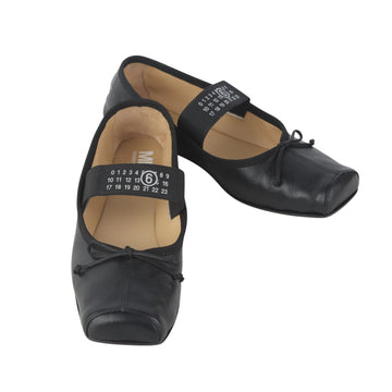 Maison Margiela Number Logo MM6 Ballerina Flat Shoes 38 37656 159524122 [P]