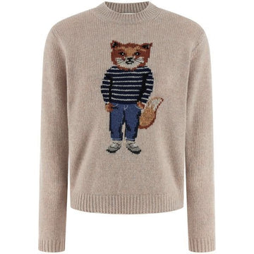 Maison Kitsune INTARSIA WOOL JUMPER 150286852 [P]