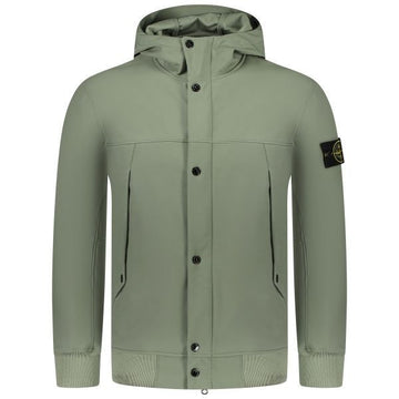 STONE ISLAND Light Soft Shell-R_edye® Technologie aus recyceltem Polyester Kapuzenjacke (801540227 V0059) 150257456 [P]